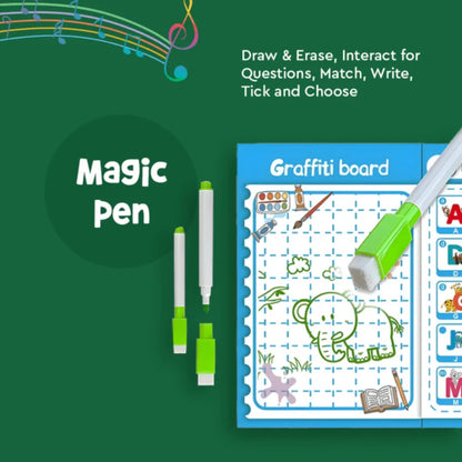 Kids Intelligence E-Book: English Letters, Words, Numbers & Shapes Learning Book for kids (6 months guarantee)